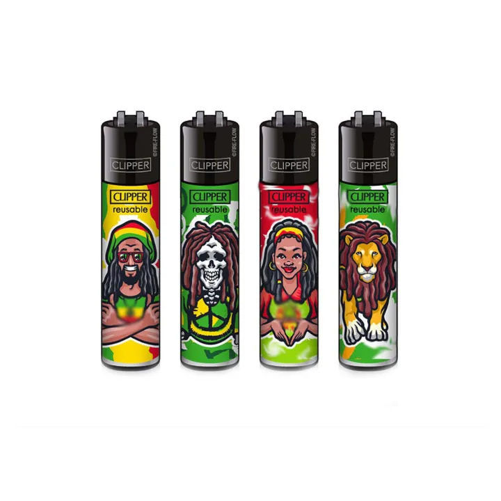 Зажигалка Clipper™ Rasta #2