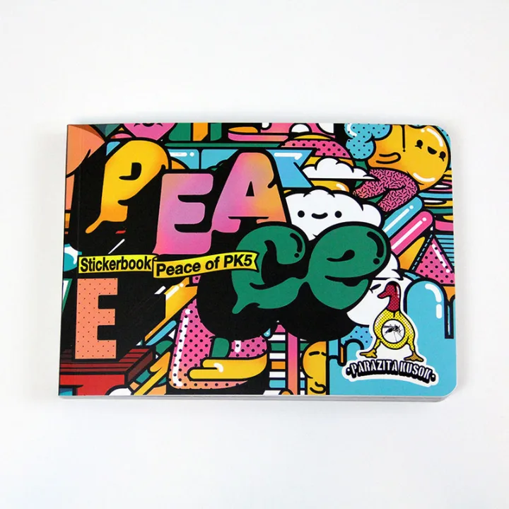 Sticker Book Parazita Kusok 5 Peace