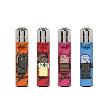 Зажигалка Clipper Terror Pixel