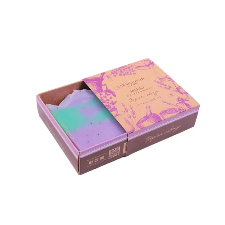 Мыло органическое Горная лаванда