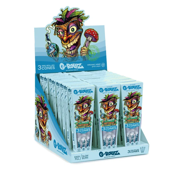 Конусы G-Rollz Collector Tiki Blue KS 3 шт