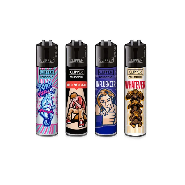 Зажигалка Clipper™ Social Media