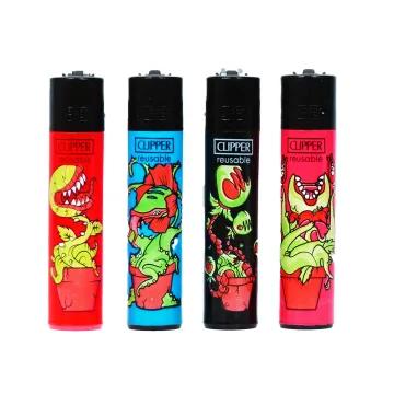 Зажигалка Clipper Evil Plants