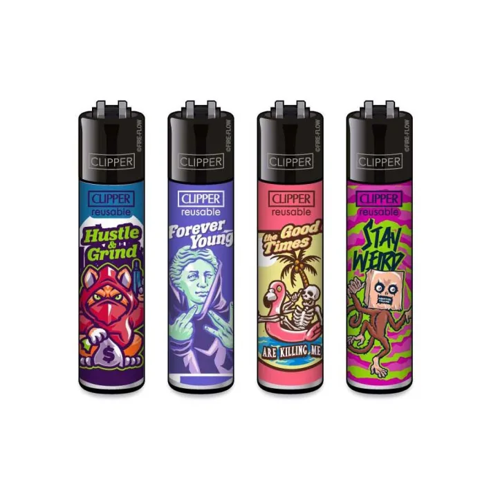 Зажигалка Clipper™ Mix Slogan #8