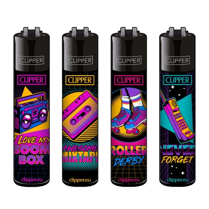 Зажигалка Clipper™ Retro Wave
