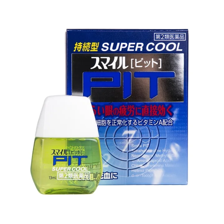 Японские капли для глаз Lion Smile Super Cool PIT 7 