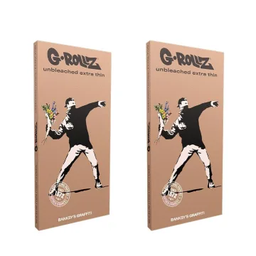Бумажки G-Rollz Banksy's Graffiti KS