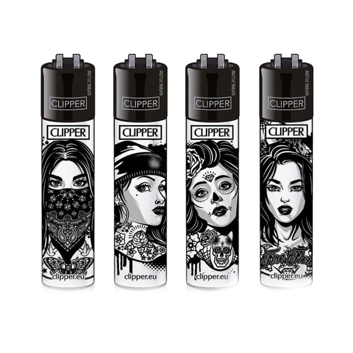 Зажигалка Clipper™ Girls With Tattoos