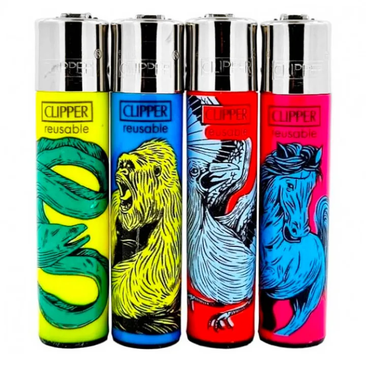 Зажигалка Clipper™ Wild Animals