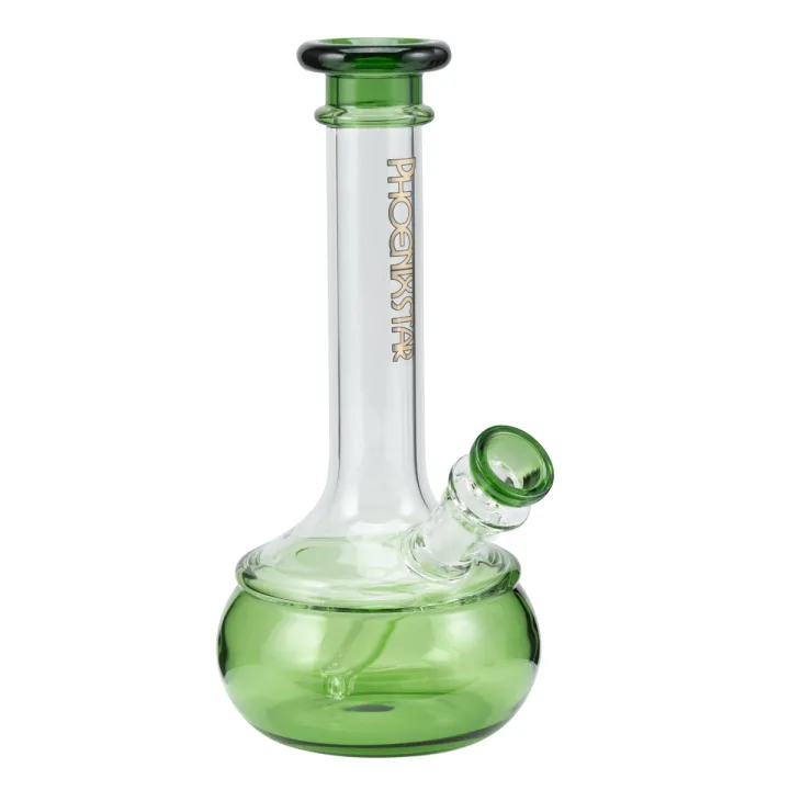 Бонг Phoenix Colored Rim Green