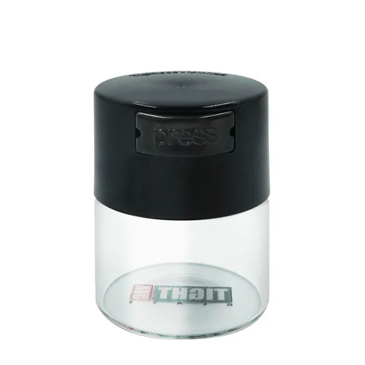 Вакуумный контейнер Tightvac Mini Clear Black Cap 120 мл