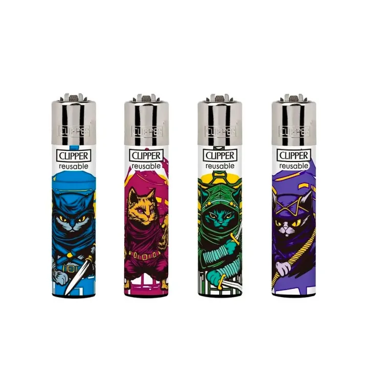 Зажигалка Clipper™ Ninja Cat