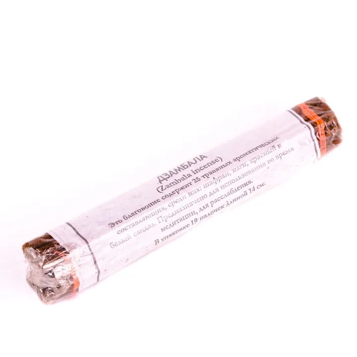 Тибетское благовоние Дзамбала 25 штук