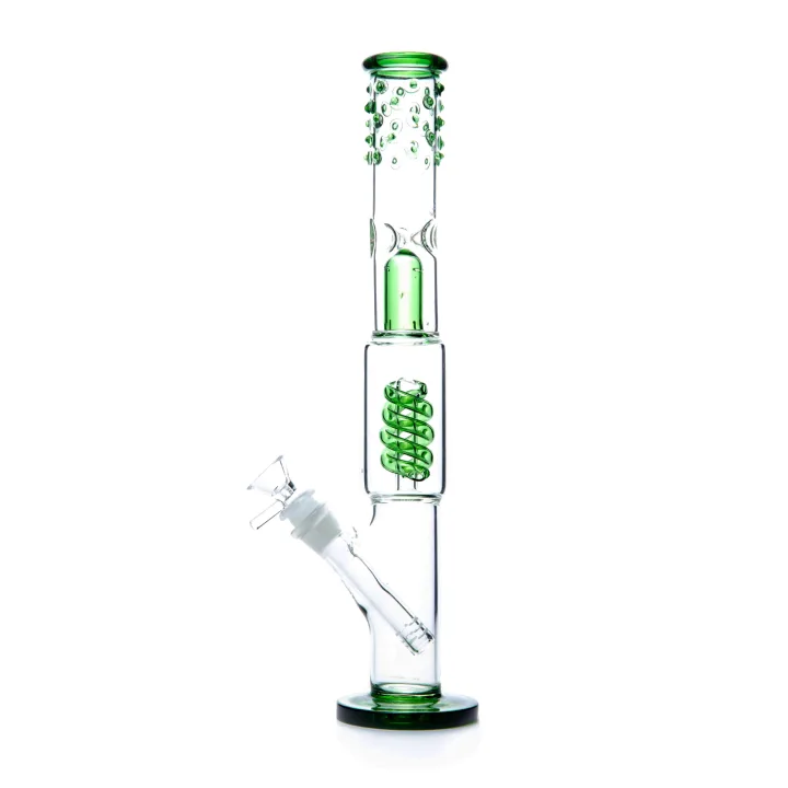 Бонг Tower Perc Double Green