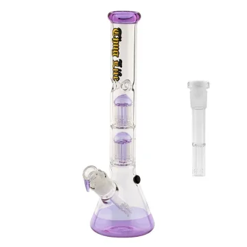 Бонг Thug Life Double Purple Perc