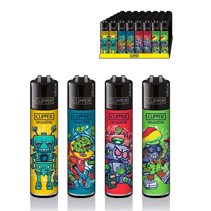 Зажигалка Clipper™ 420 Robots