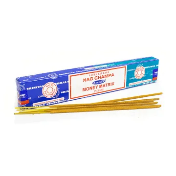 Благовония Satya Nag Champa + Money Matrix Combo 15 гр