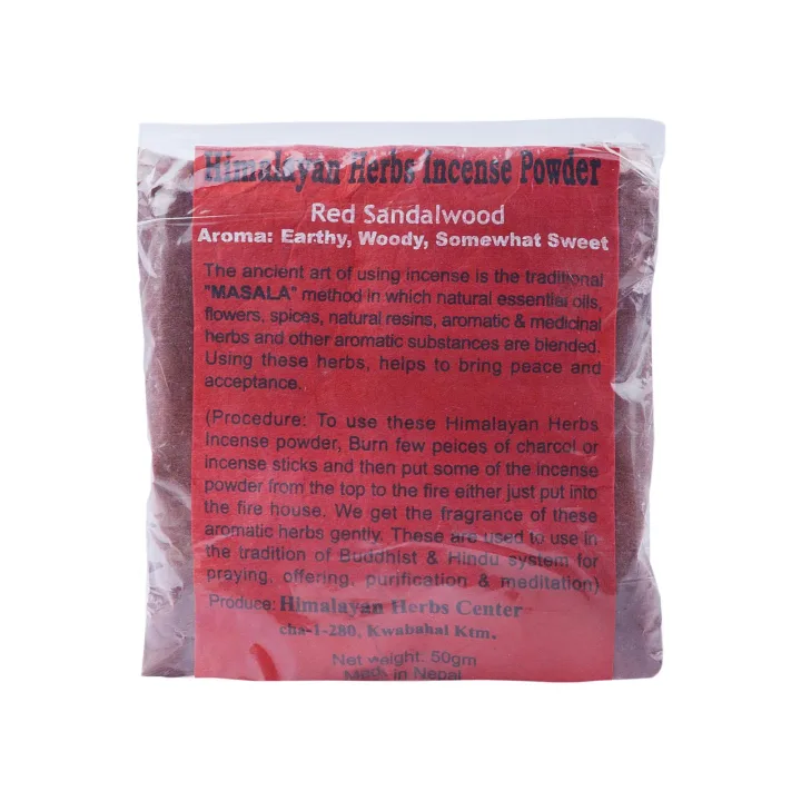 Сыпучее благовоние санг Красный сандал 