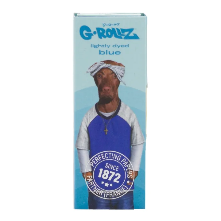 Бумажки G-Rollz Pets Rock Lightly Dyed Blue 1¼ + типсы
