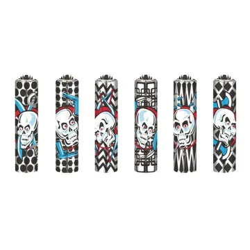 Зажигалка Clipper™ Skulls Gun