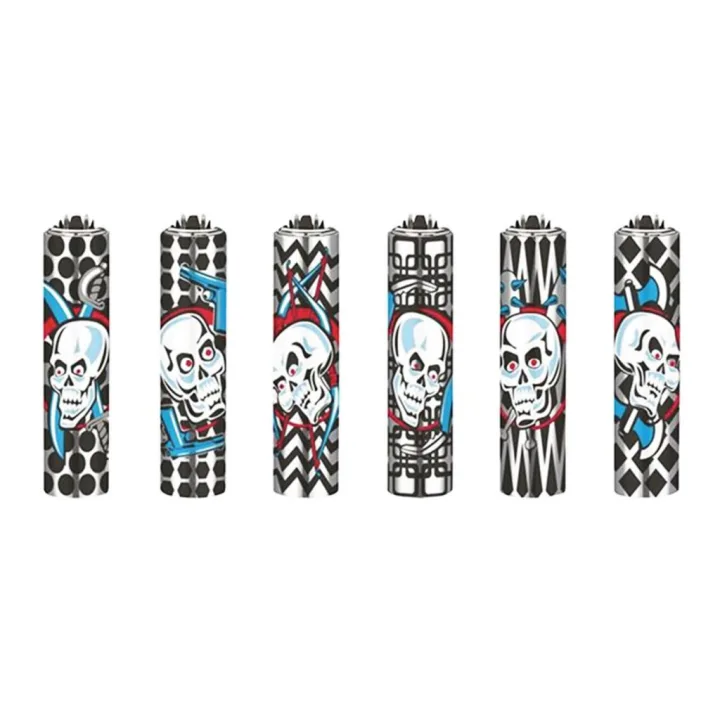 Зажигалка Clipper™ Skulls Gun