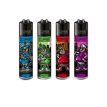 Зажигалка Clipper™ Dope Birds