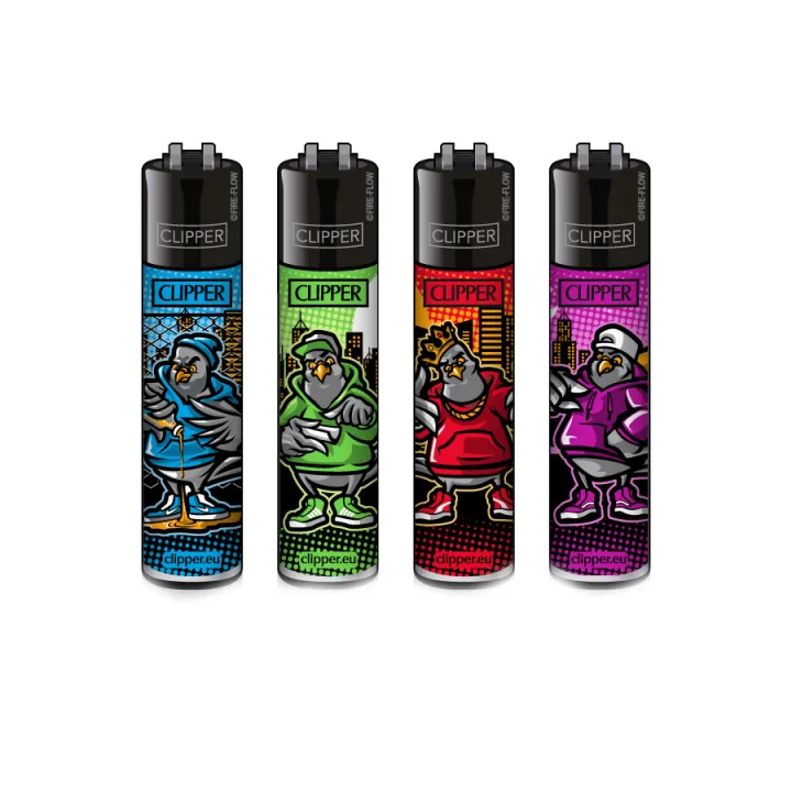 Зажигалка Clipper™ Dope Birds