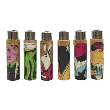 Зажигалка Clipper™ Natural Cork Animals