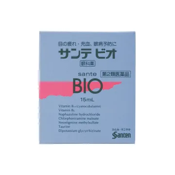 Японские капли для глаз Sante Bio