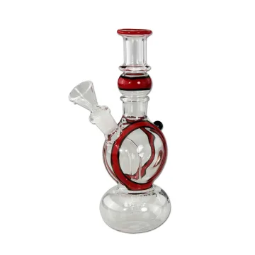 Бонг Black Leaf Sculpy Red