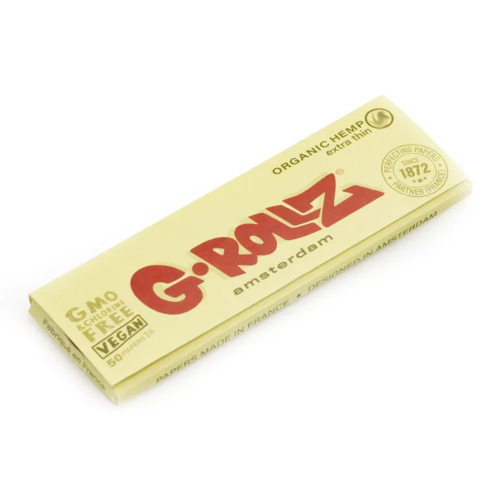 Бумажки G-Rollz Organic Hemp Extra Thin 1¼ 