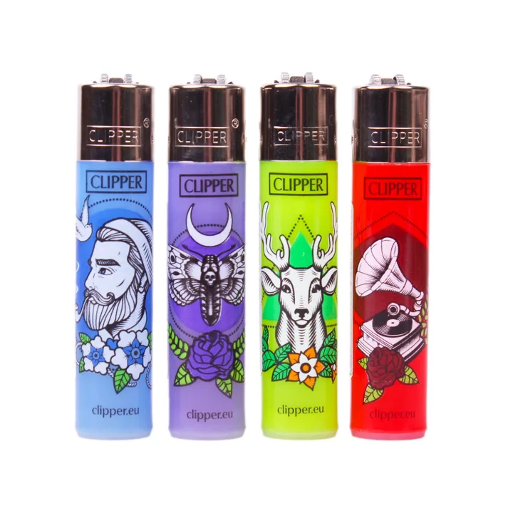 Зажигалка Clipper Hipster Tattos
