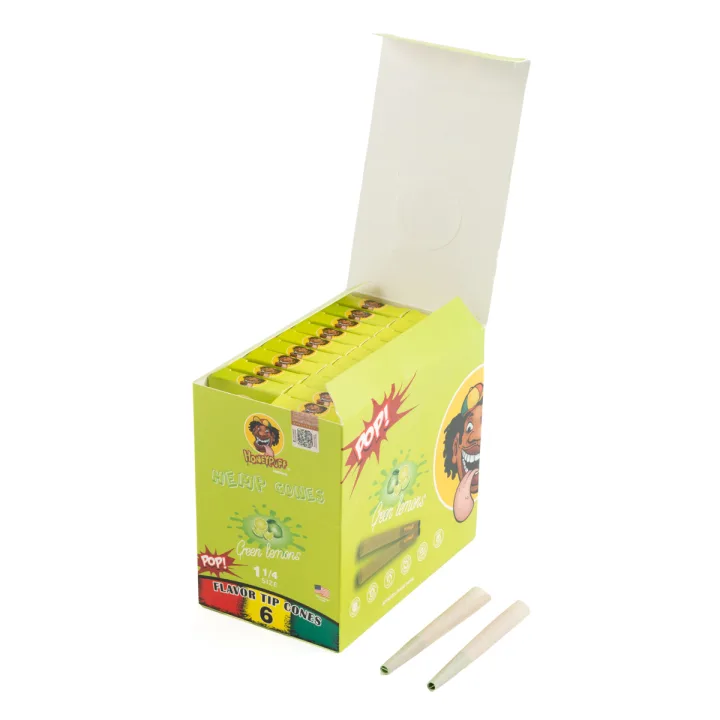 Конусы HoneyPuff Green Lemons 1¼ 6 шт