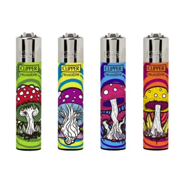 Зажигалка Clipper™ Magic Mushrooms