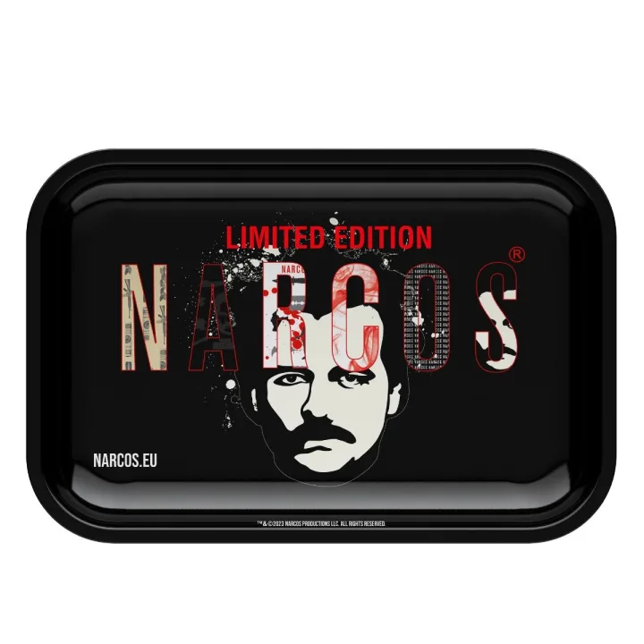Поднос Narcos Metal Black Small 18 x 14 см