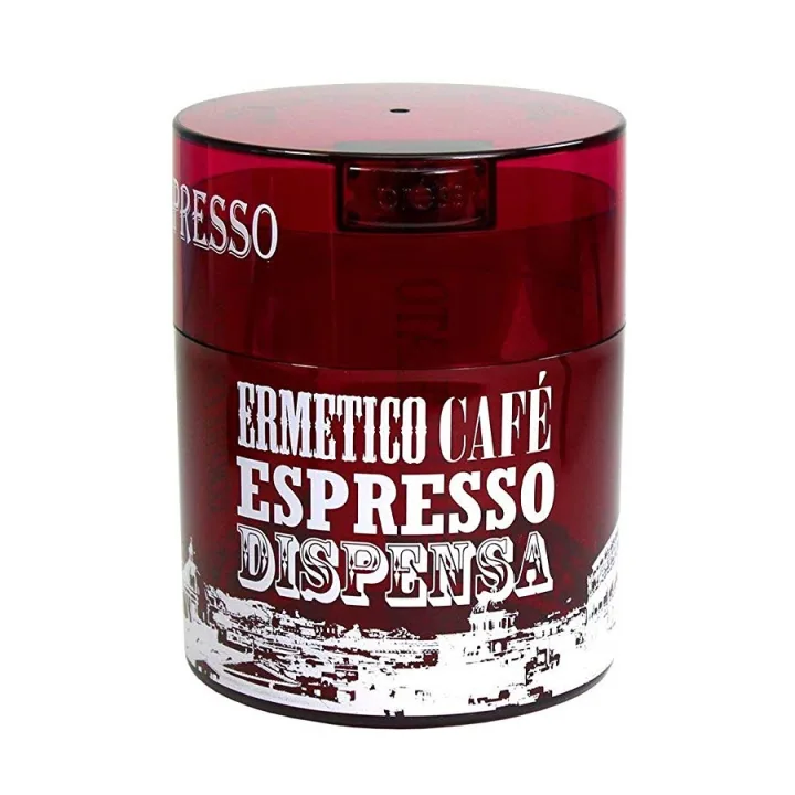 Вакуумный контейнер Coffevac Espresso Red Tin 800 мл