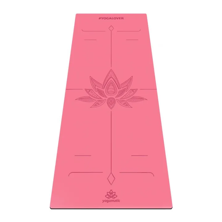 Коврик для йоги Travel Lotos rose
