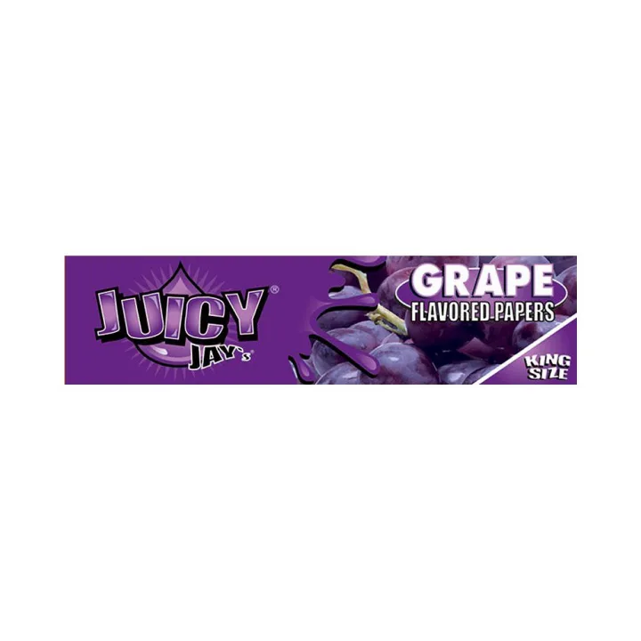Бумажки Juicy Jay's Grape King-Size 