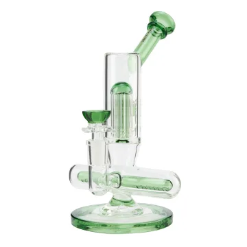 Бонг Bubbler Inline Green