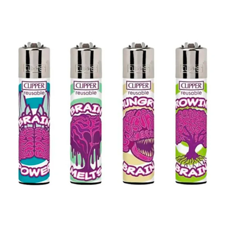 Зажигалка Clipper™ Brains