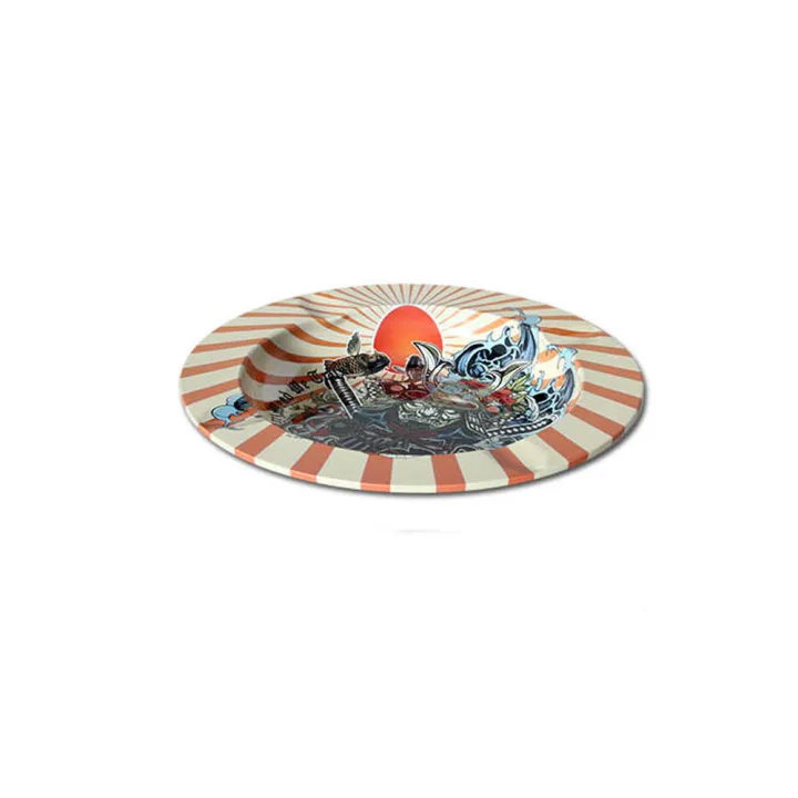 Пепельница Black Leaf Ronin & Geisha