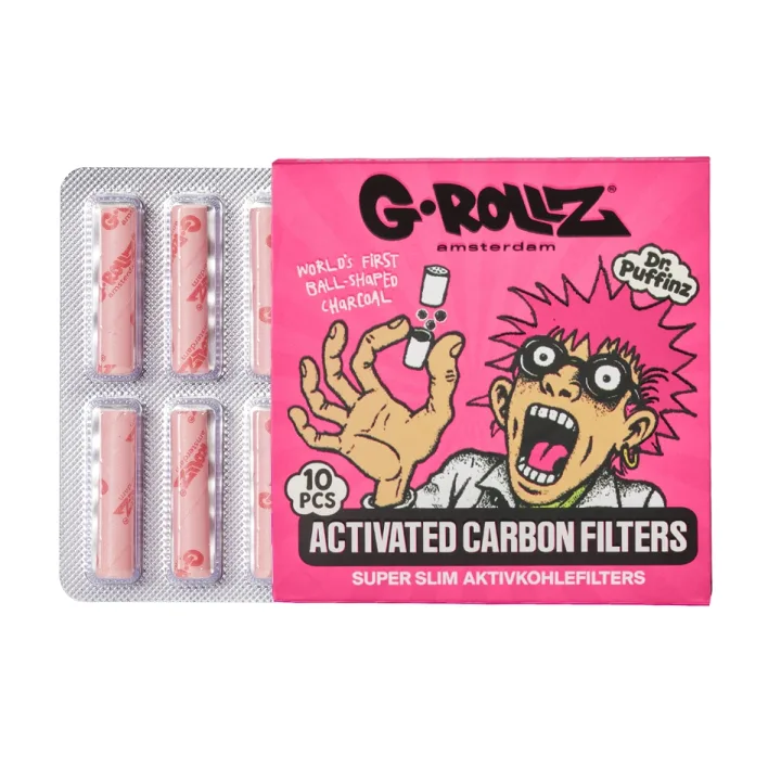 Угольные фильтры G-Rollz Pink