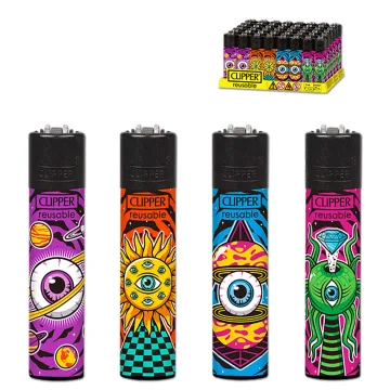 Зажигалка Clipper™ TRIPPY PLANETS