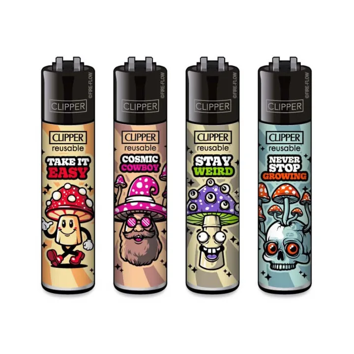 Зажигалка Clipper™ Shrooms #12
