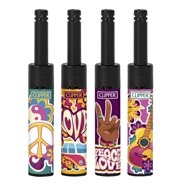 Зажигалка Clipper™ Hippie Love 4